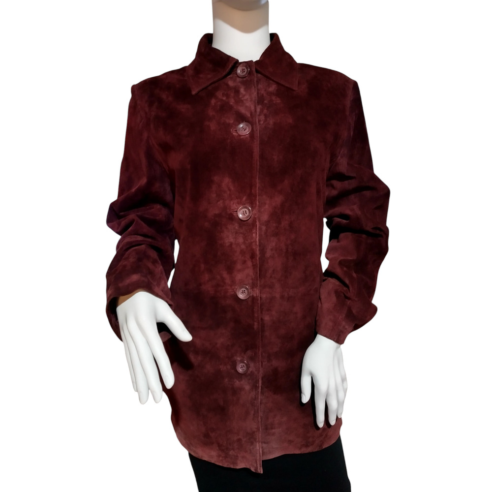 Bernardo Womens Long Sleeve Basic Button Down Bla… - image 1